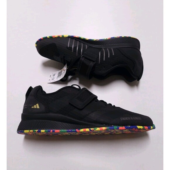 Adidas Adipower Weightlifting 3 Men Size 10 Black Color Sole Shoes IF0534 main image 6